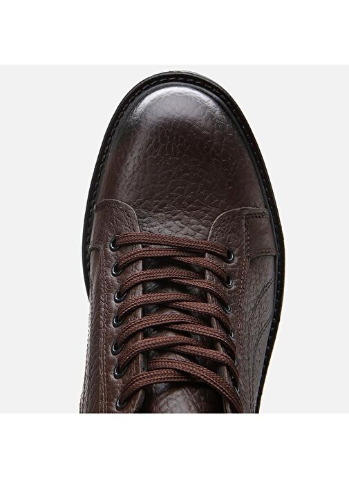Hakiki Deri Kahve Erkek Günlük Bot - Görsel 7