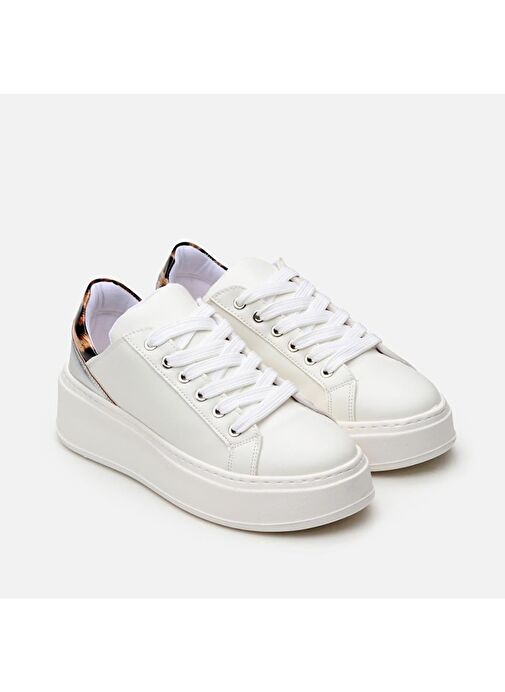 Yaya by Hotiç Beyaz Kadın Sneaker 01AYY299020A900 - Görsel 3