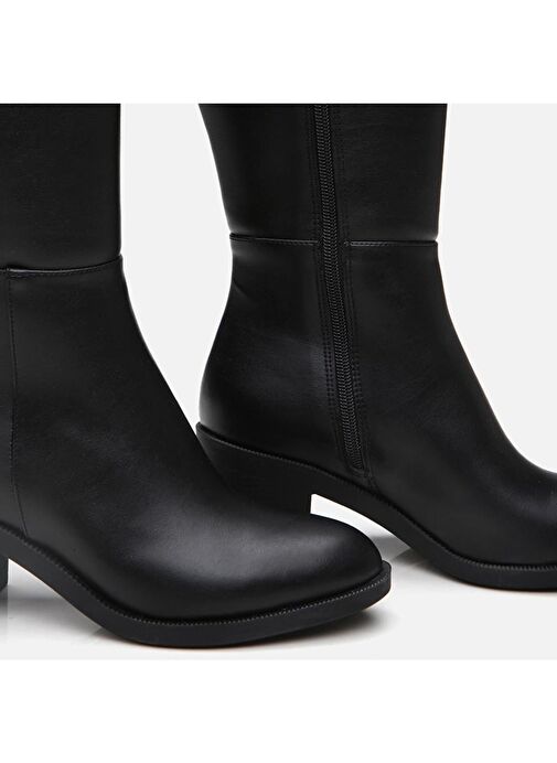 Siyah Kadın Çizme - Görsel 4