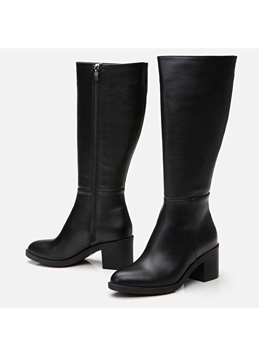 Siyah Kadın Çizme - Görsel 5