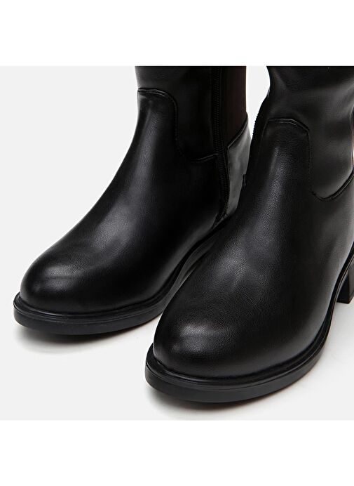 Siyah Kadın Çizme - Görsel 4