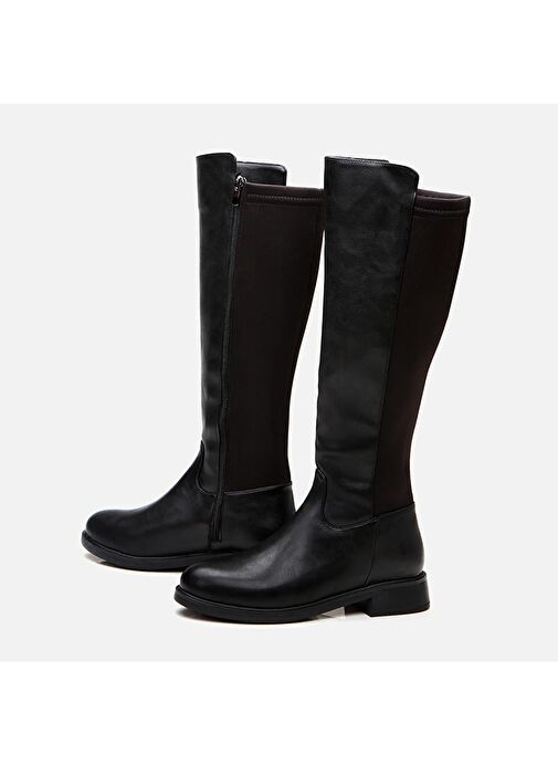 Siyah Kadın Çizme - Görsel 5