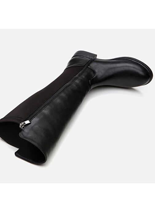 Siyah Kadın Çizme - Görsel 9