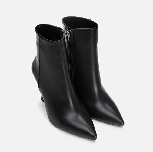 Siyah Kadın Topuklu Bot - Görsel 3