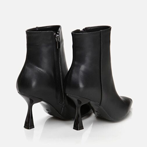 Siyah Kadın Topuklu Bot - Görsel 5