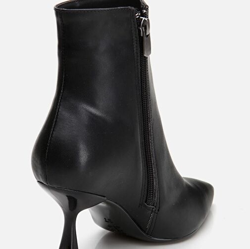 Siyah Kadın Topuklu Bot - Görsel 6