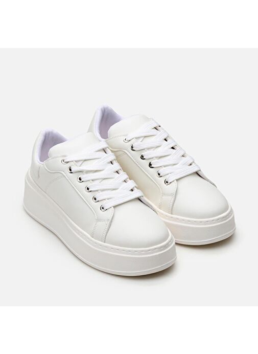 Yaya by Hotiç Beyaz Kadın Sneaker 01AYY299030A900 - Görsel 3