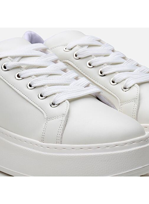 Yaya by Hotiç Beyaz Kadın Sneaker 01AYY299030A900 - Görsel 4