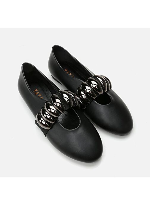 Yaya by Hotiç Siyah Kadın Babet 01AYY299050A100 - Görsel 4