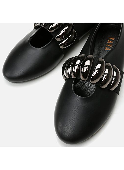 Yaya by Hotiç Siyah Kadın Babet 01AYY299050A100 - Görsel 6