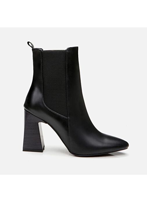 Siyah Kadın Topuklu Bot - Görsel 2