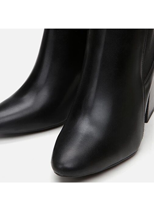 Siyah Kadın Topuklu Bot - Görsel 4