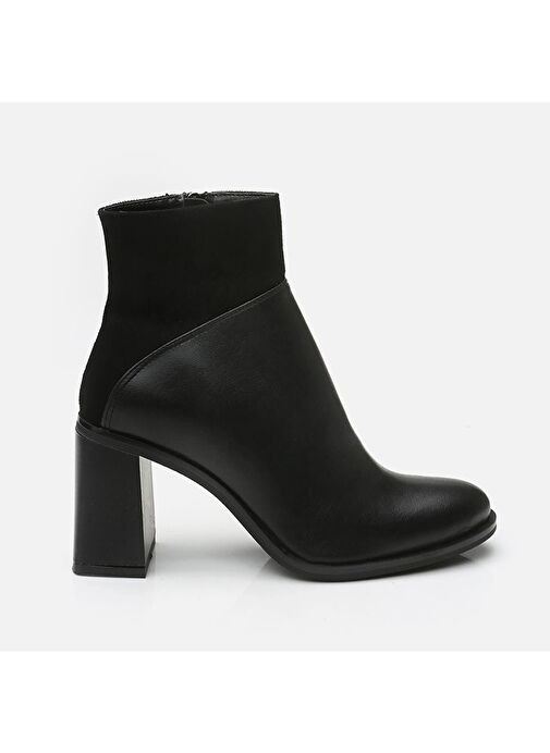 Siyah Kadın Topuklu Bot - Görsel 2