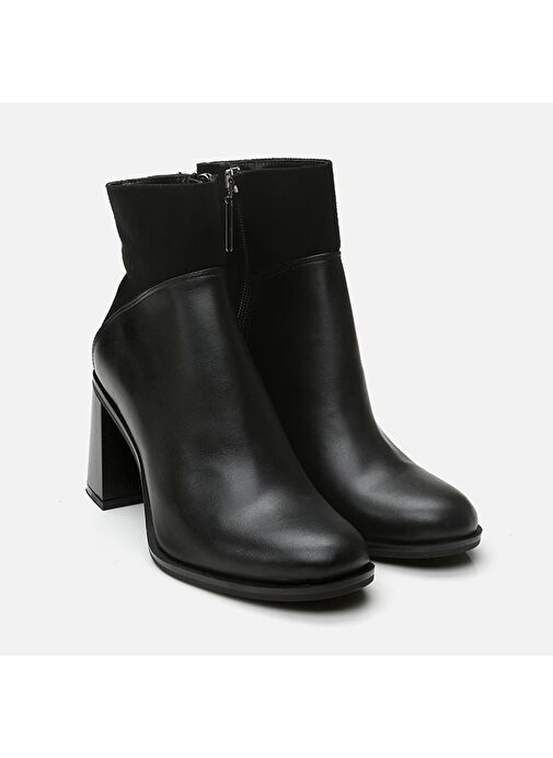 Siyah Kadın Topuklu Bot - Görsel 3