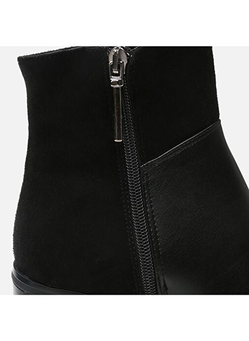 Siyah Kadın Topuklu Bot - Görsel 8