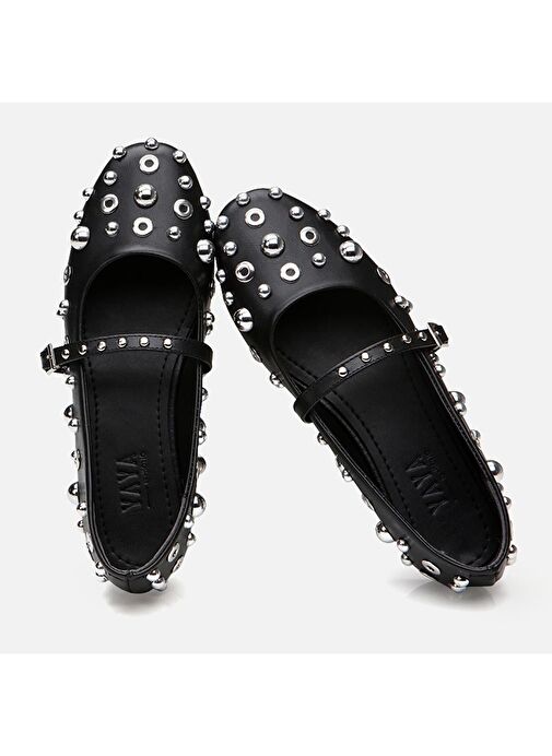 Yaya by Hotiç Siyah Kadın Babet 01AYY300990A100 - Görsel 5