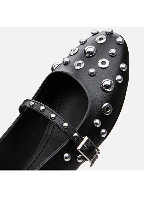 Yaya by Hotiç Siyah Kadın Babet 01AYY300990A100 - Görsel 7