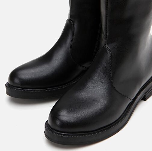 Siyah Kadın Çizme - Görsel 4