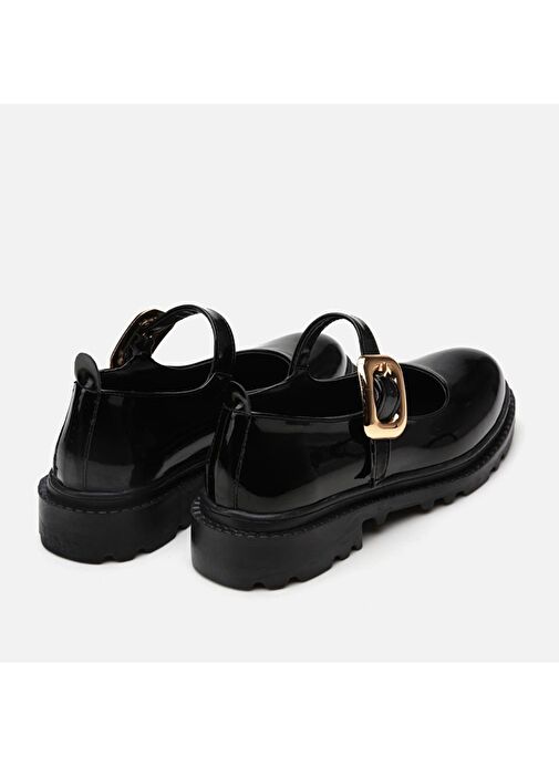 Yaya by Hotiç Siyah Kadın Düz Ayakkabı 01AYY301490A100 - Görsel 4