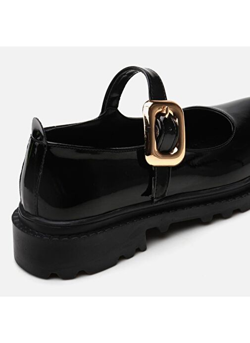 Yaya by Hotiç Siyah Kadın Düz Ayakkabı 01AYY301490A100 - Görsel 5