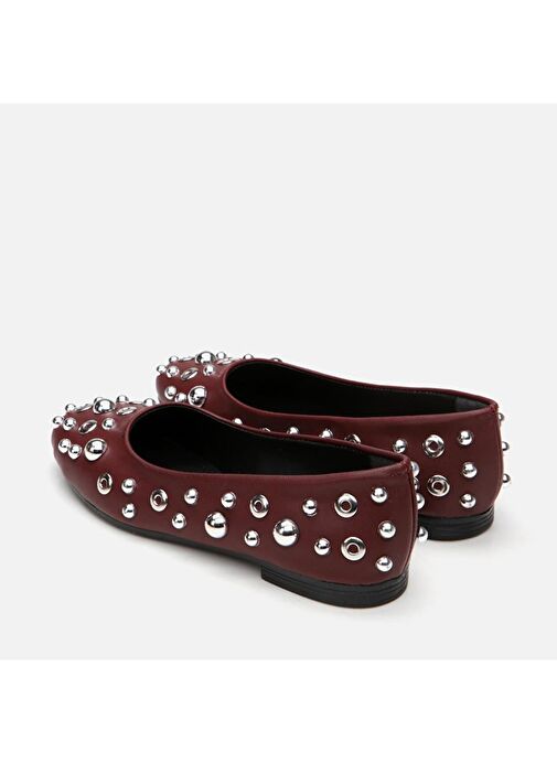 Yaya by Hotiç Bordo Kadın Babet 01AYY301520A780 - Görsel 7