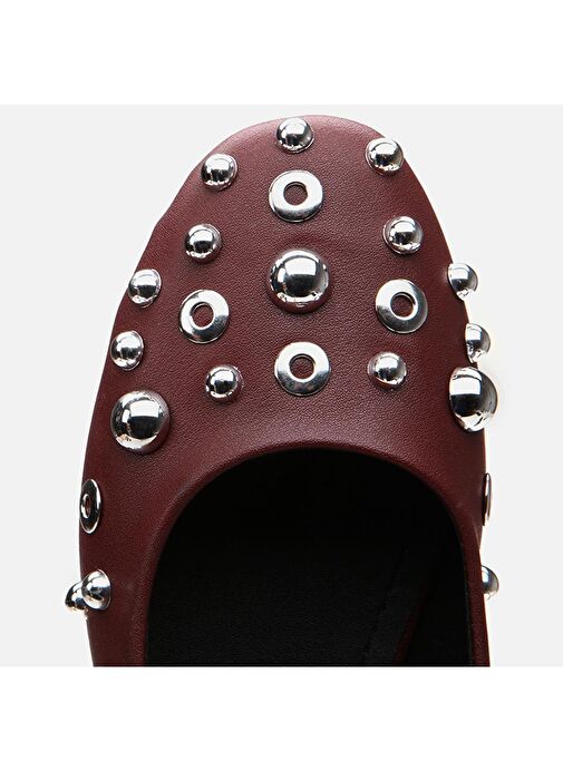 Yaya by Hotiç Bordo Kadın Babet 01AYY301520A780 - Görsel 8