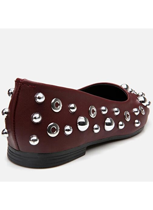 Yaya by Hotiç Bordo Kadın Babet 01AYY301520A780 - Görsel 9