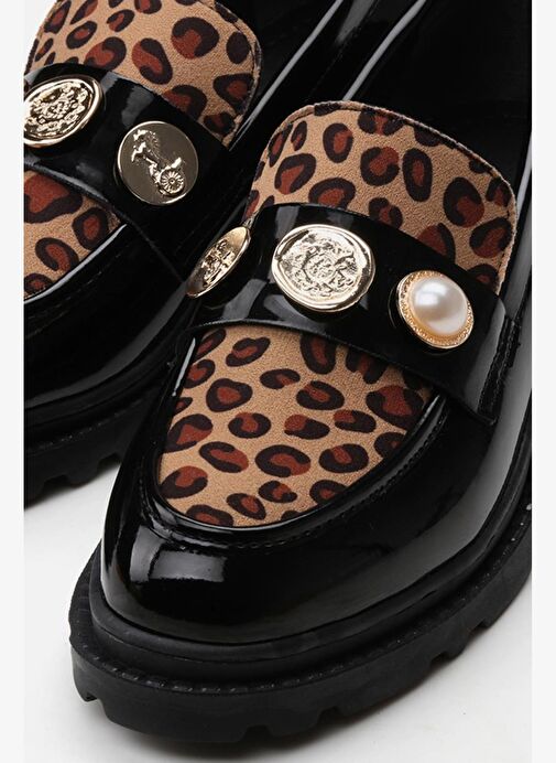Leopar Kadın Loafer - Görsel 4
