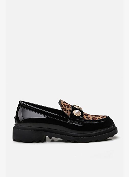 Leopar Kadın Loafer - Görsel 2