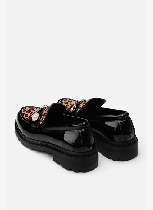 Leopar Kadın Loafer - Görsel 7