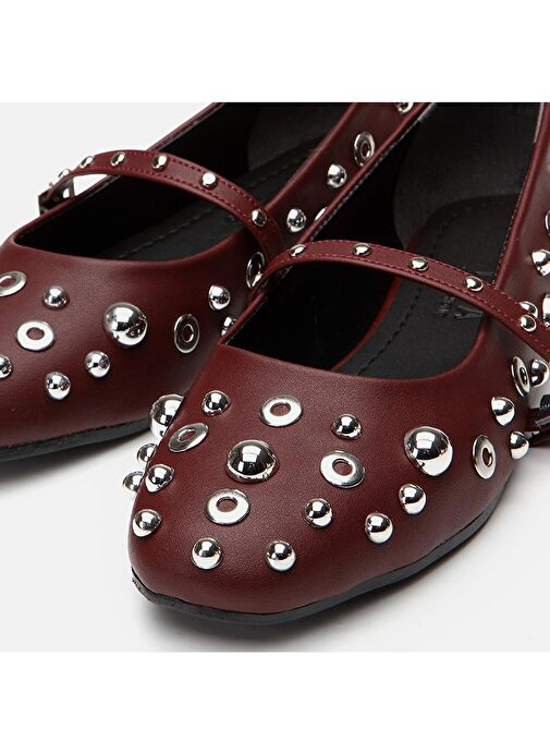 Yaya by Hotiç Bordo Kadın Babet 01AYY300990A780 - Görsel 4