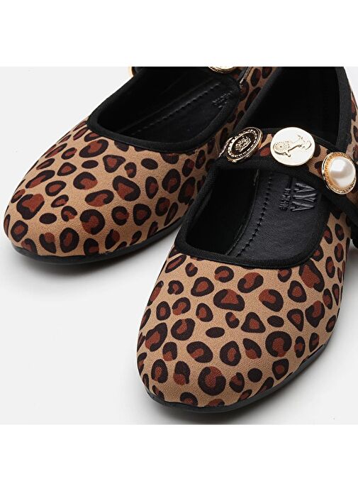 Yaya by Hotiç Kahverengi-Siyah Kadın Babet 01AYY301560A379 - Görsel 4