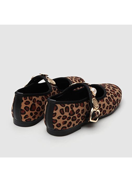 Yaya by Hotiç Kahverengi-Siyah Kadın Babet 01AYY301560A379 - Görsel 5