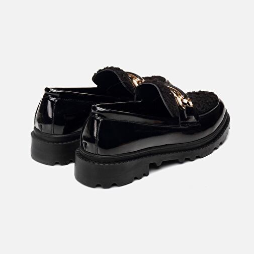 Yaya by Hotiç Siyah Kadın Loafer 01AYY303480A100 - Görsel 4