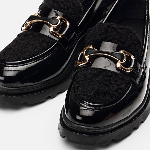 Yaya by Hotiç Siyah Kadın Loafer 01AYY303480A100 - Görsel 6
