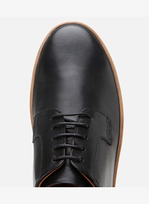 Erkek Deri Siyah Hafif Tabanlı Günlük Ayakkabı - Görsel 6