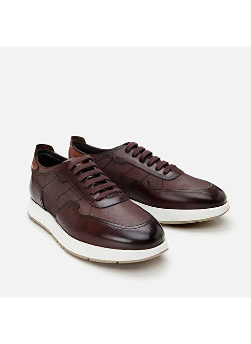 Hotiç Kahverengi Erkek Deri Sneaker 02AYH303130A480 - Görsel 3