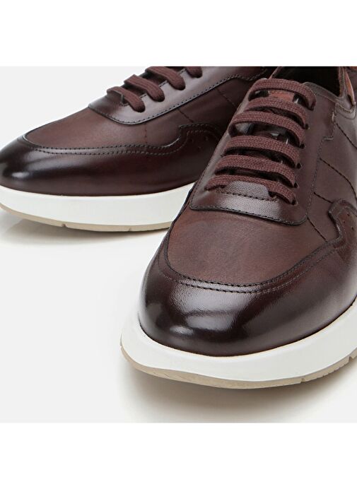 Hotiç Kahverengi Erkek Deri Sneaker 02AYH303130A480 - Görsel 4