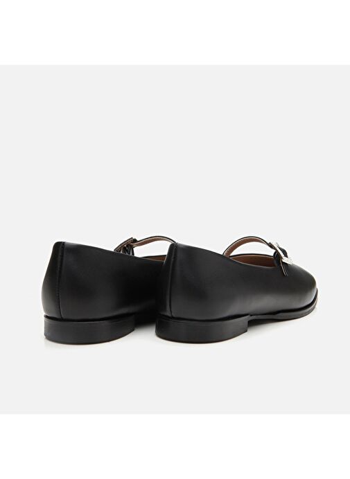 Hotiç Siyah Kadın Deri Babet 01AYH303590A100 - Görsel 7