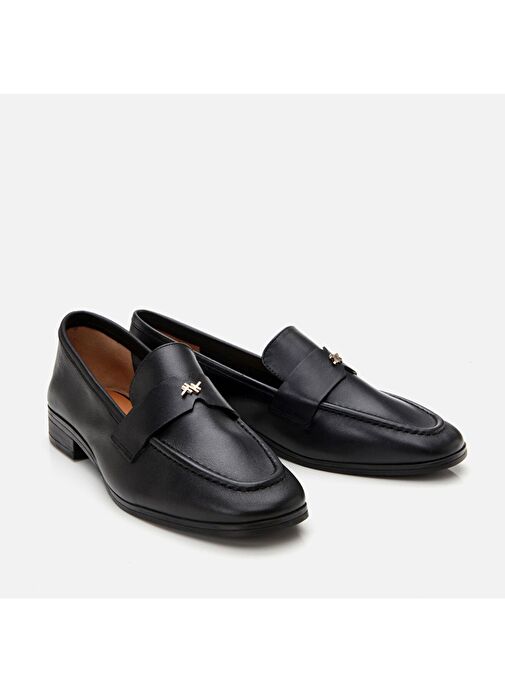 Hotiç Siyah Kadın Deri Loafer 01AYH303980A100 - Görsel 3