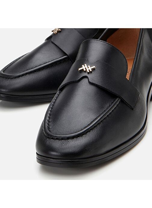 Hotiç Siyah Kadın Deri Loafer 01AYH303980A100 - Görsel 4