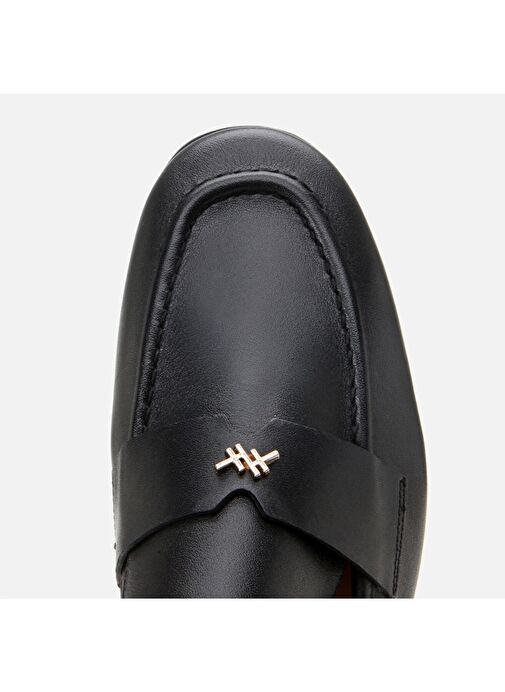 Hotiç Siyah Kadın Deri Loafer 01AYH303980A100 - Görsel 5