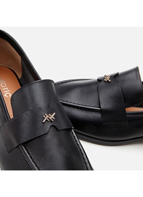 Hotiç Siyah Kadın Deri Loafer 01AYH303980A100 - Görsel 6