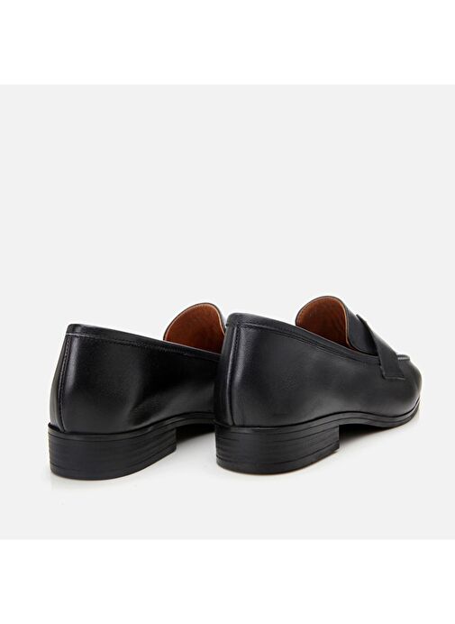 Hotiç Siyah Kadın Deri Loafer 01AYH303980A100 - Görsel 7