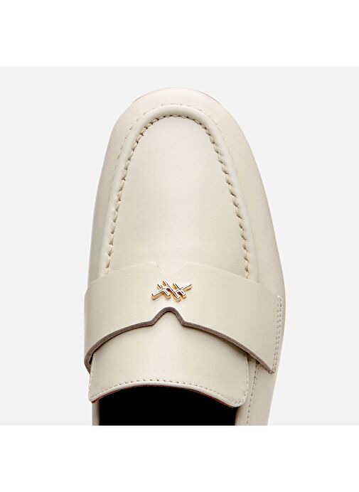 Hotiç Kemik Kadın Deri Loafer 01AYH303980A400 - Görsel 7