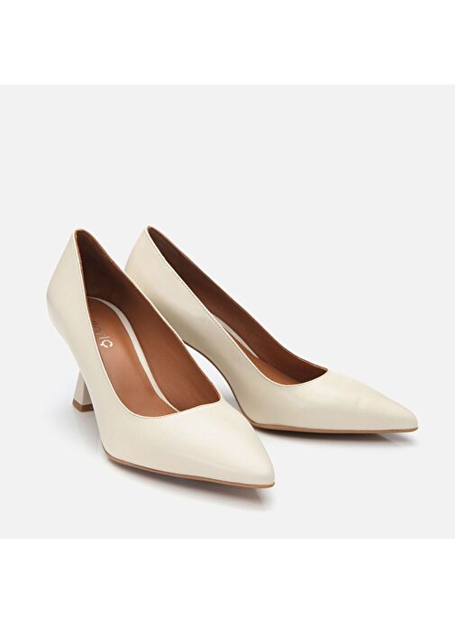 Hotiç Kemik Kadın Deri Stiletto 01AYH304140A400 - Görsel 3