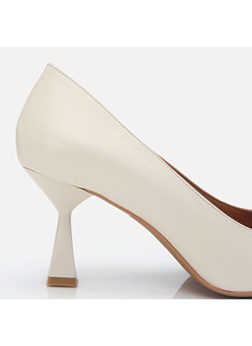 Hotiç Kemik Kadın Deri Stiletto 01AYH304140A400 - Görsel 4