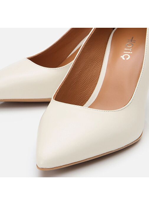 Hotiç Kemik Kadın Deri Stiletto 01AYH304140A400 - Görsel 5