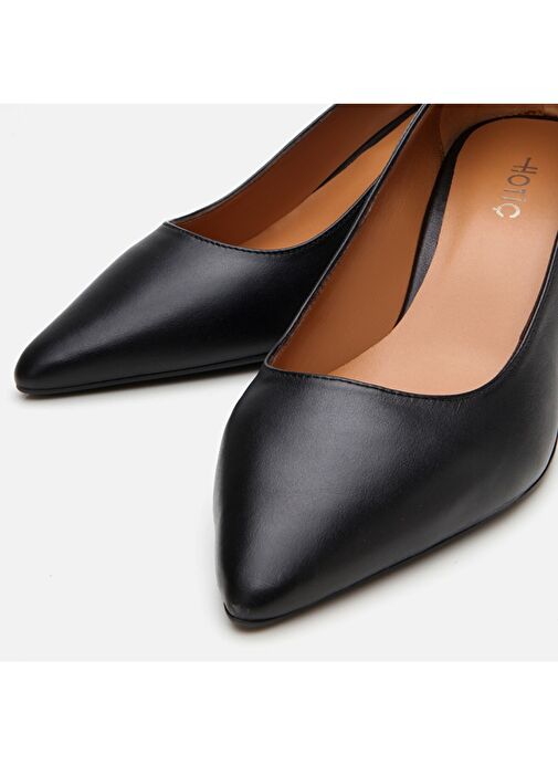 Hotiç Siyah Kadın Deri Stiletto 01AYH304150A100 - Görsel 5