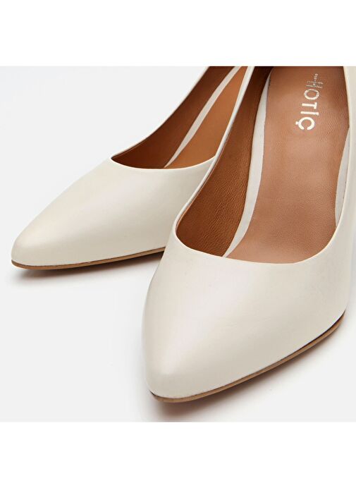 Hotiç Kemik Kadın Deri Stiletto 01AYH304180A400 - Görsel 5